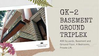 Delhi Property for Sale South Delhi,  GK-2 400 Yards Luxury Duplex 