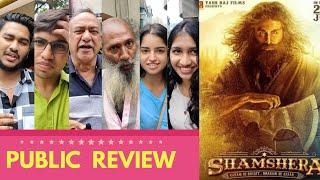 Shamshera Movie PUBLIC REVIEW | First Day First Show | Ranbir Kapoor, Sanjay Dutt, Vaani Kapoor| YRF