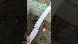 How to practically connect a hose without glue! #lifehack #diy #tips