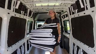 5 Lessons from Building our Camper Van (3M Thinsulate Installation)