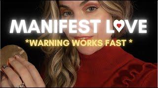 MANIFEST TRUE LOVE WHILE YOU SLEEP  WARNING  POWERFUL LOVE AFFIRMATIONS ️ ASMR REIKI