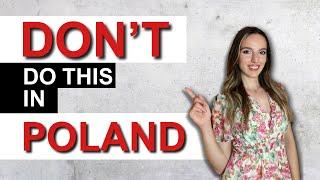 WHAT YOU SHOULD NOT DO IN POLAND! Guide for Foreigners