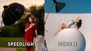 Pros & Cons to Speedlights & Strobes - Advice for Beginners