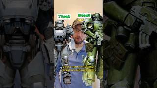 Fallout vs Warhammer 40k Power Armor #gaming #fallout4 #nerd #technology