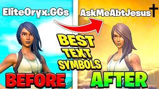 How To Add Symbols To Your Fortnite Name!