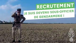 Je suis devenu sous-officier de gendarmerie ! Pourquoi pas vous ?