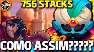 Rush Royale - 756 STACKS DE GÊNIO! | Gameplay português PT-BR