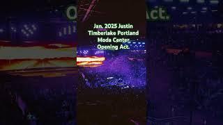 Justin Timberlake Portland 2025 Concert Opening Act