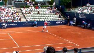 Mercedes Cup 2010 Nikolay Davydenko plays a point vs Daniel Gimeno-Traver [HD]