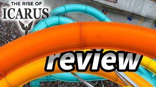 America's Tallest Waterslide REVIEW! Rise of Icarus, Mount Olympus