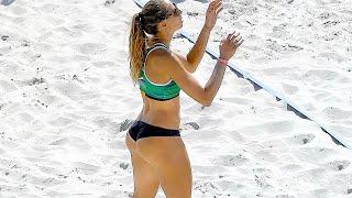 Women's Beach Volleyball  Italian Players Great Moments