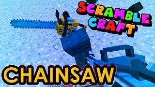 LUCKY CHAINSAW MADNESS!? - Scramble Craft (Minecraft)