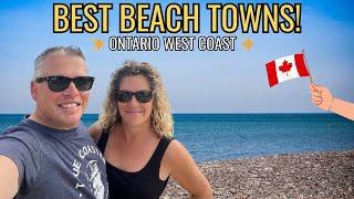 Lake Huron! - Day trip to the BEST Ontario Beaches and Beach Towns | Part 1