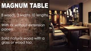 Wharfside Furniture - The Magnum Dining Table