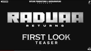 Reduaa Returns (First Look Teaser) Nav Bajwa | Mahira Sharma | Gurpreet Ghuggi