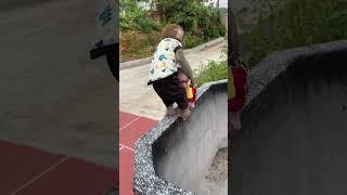 Big monkey knocks down Kiwi