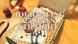 December daily junk journal compilation 2020 | journaling process | 1134 Press