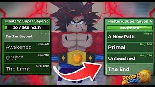 The Fastest And Easiest Method To Get MAX Mastery In Dragon Soul Roblox