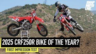 First Test of the NEW 2025 Honda CRF250R!