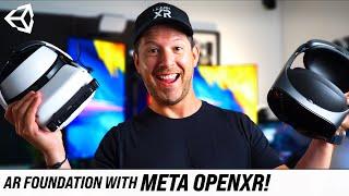 AR Foundation With Meta OpenXR Support Is Here! (Unity Setup & Demos)