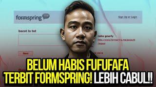 LIVE! BELUM HABIS FUFUFAFA TERBIT FORMSPRING! LEBIH CABUL!!