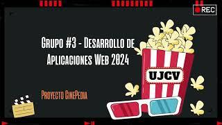 Video Promocional  - Proyecto CinePedia (Desarrollo Web)