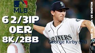 George Kirby March 29, 2024 | MLB highlights