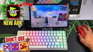 "FREE" New APK Better than GG Mouse Pro? | Full Setup Play Free Fire with ⌨️Keyboard Mouse on mobile