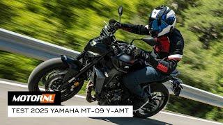 2025 Yamaha MT-09 Y-AMT (automaat) test