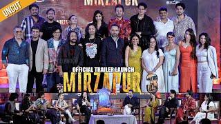 UNCUT - Mirzapur Season 3 | Official Trailer Launch | Pankaj Tripathi, Vijay Varma, Ali Fazal