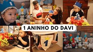 VLOG: aniversário de 1 ano do Davizinho 