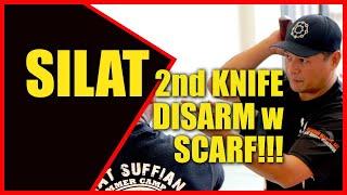 SILAT 2nd KNIFE DISARM w SCARF!!! Maul Mornie SSBD