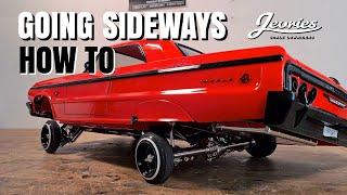 Sixty Four RC Lowrider : Going Sideways. How To.