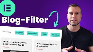 Elementor Blog Filter erstellen (auch für Produkte & Custom Post Types)