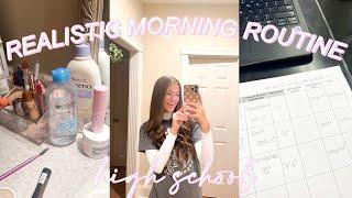 REALISTIC HIGH SCHOOL MORNING ROUTINE *sophomore year*