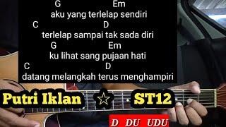 Kunci Gitar Putri Iklan - ST12 (Tutorial Untuk Pemula) By DE Kunta