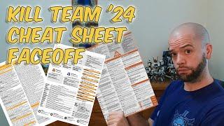 Kill Team 24 BEST CHEAT SHEET