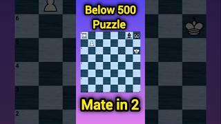 Mate in 2! Can You Solve This Beginner Chess Puzzle?#puzzle
