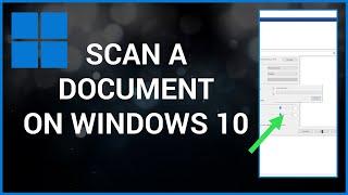 How To Scan A Document On Windows 10