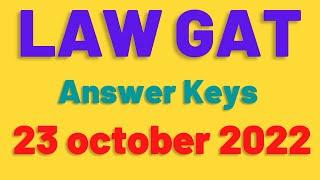 LAW GAT Answer Keys| HEC Law GAT Result