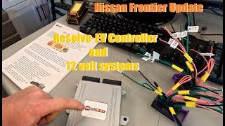 Nissan Frontier EV Swap Update 4 - 12v System, Resolve-EV VCU, and Heatercore