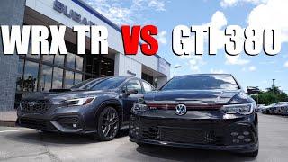 2024 Subaru WRX TR Vs 2024 VW GTI 380 Which One Should You Buy ?