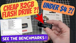 TeamGroup 32GB USB Thumb Drive?! Review w/ Benchmarks!