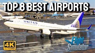 The TOP 8 BEST PAYWARE AIRPORTS For Microsoft Flight Simulator 2020 IN 2023!!