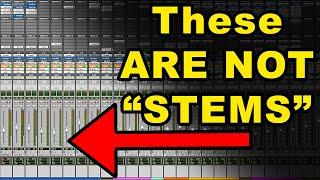 "Stems" might not be what you think they are...