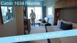 Celebrity Equinox AQUA CLASS cabin 1634 tour and review