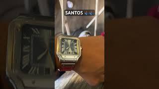 Cartier Santos On wrist Review