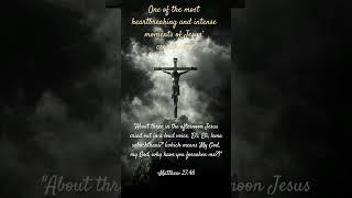 One of the most heartbreaking and intense moments of Jesus’ crucifixion. #jesushislife #bodyofchrist