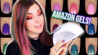 Amazon Gel Nail Polish Kit Review! Beetles Mermaid Mantra Set || KELLI MARISSA