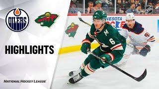 NHL Highlights | Oilers @ Wild 12/12/19